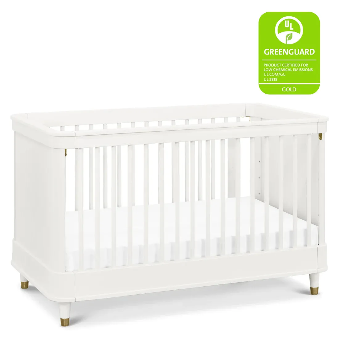 Tanner 3-in1 Convertible Crib-Warm White