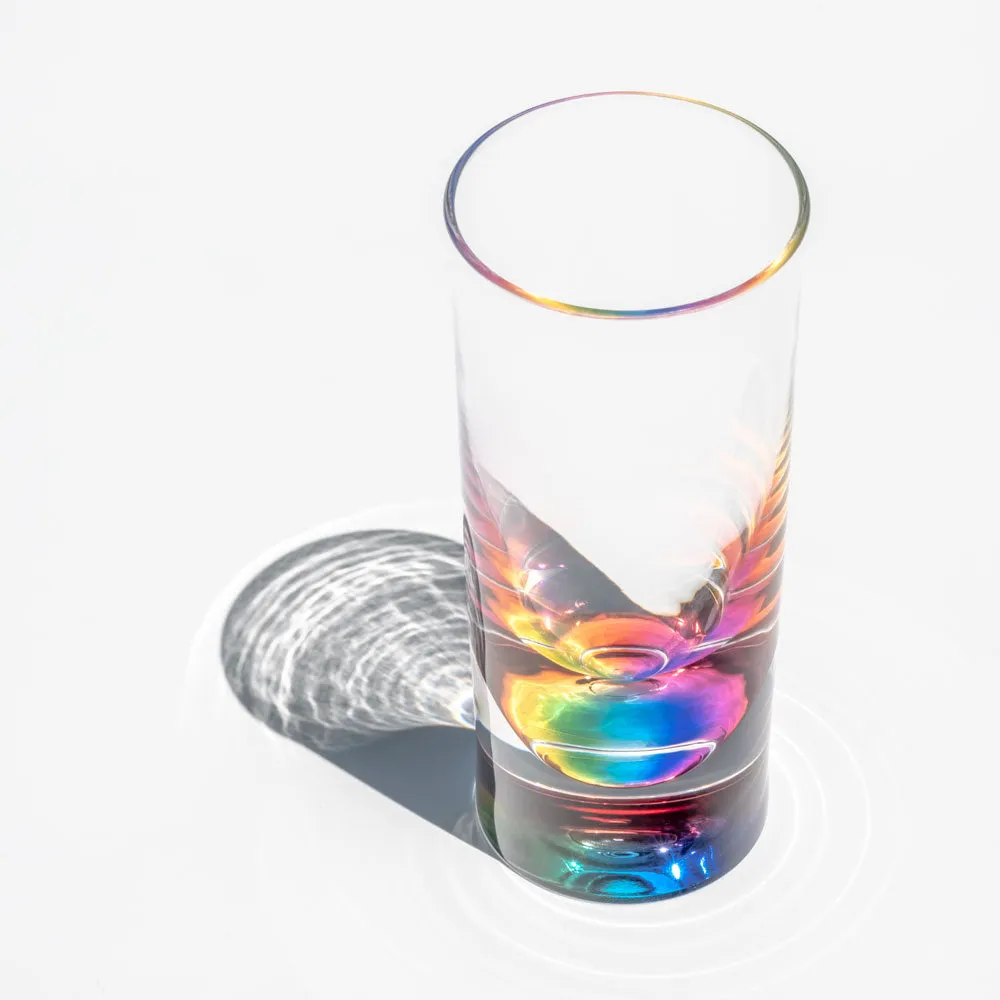Teardrop 5oz Rainbow Acrylic Tumbler | Set of 6