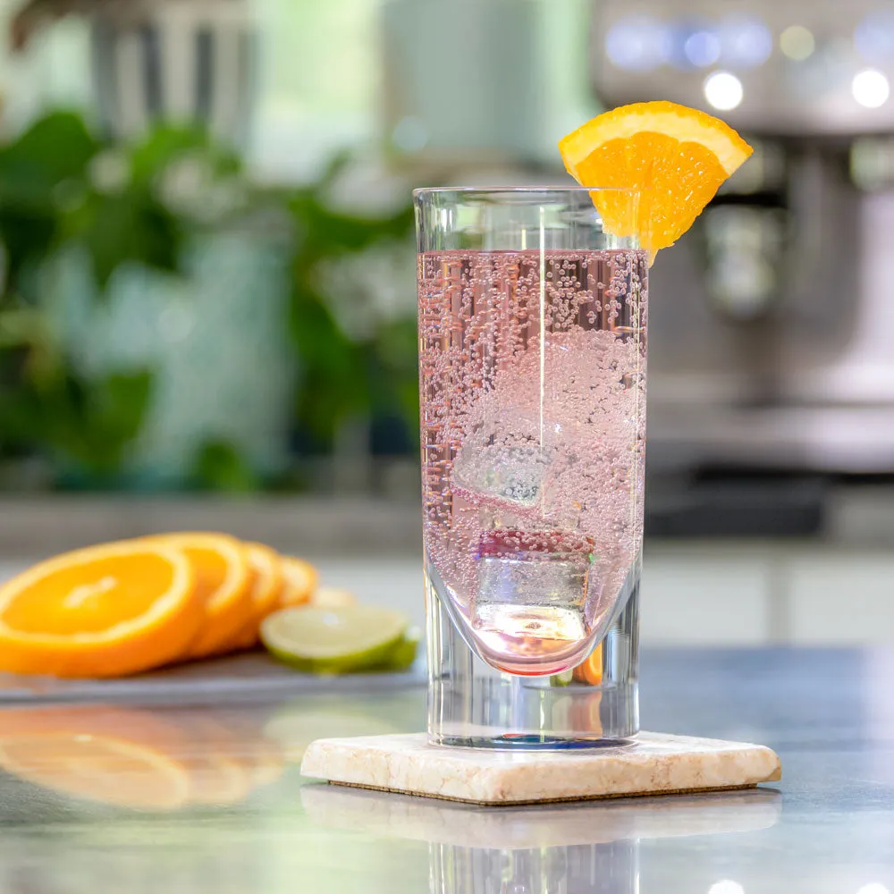 Teardrop 5oz Rainbow Acrylic Tumbler | Set of 6