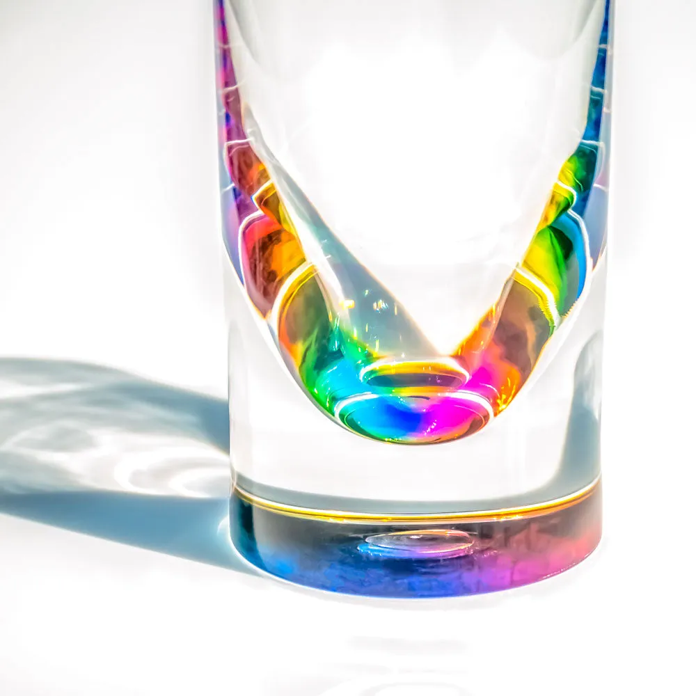 Teardrop 5oz Rainbow Acrylic Tumbler | Set of 6