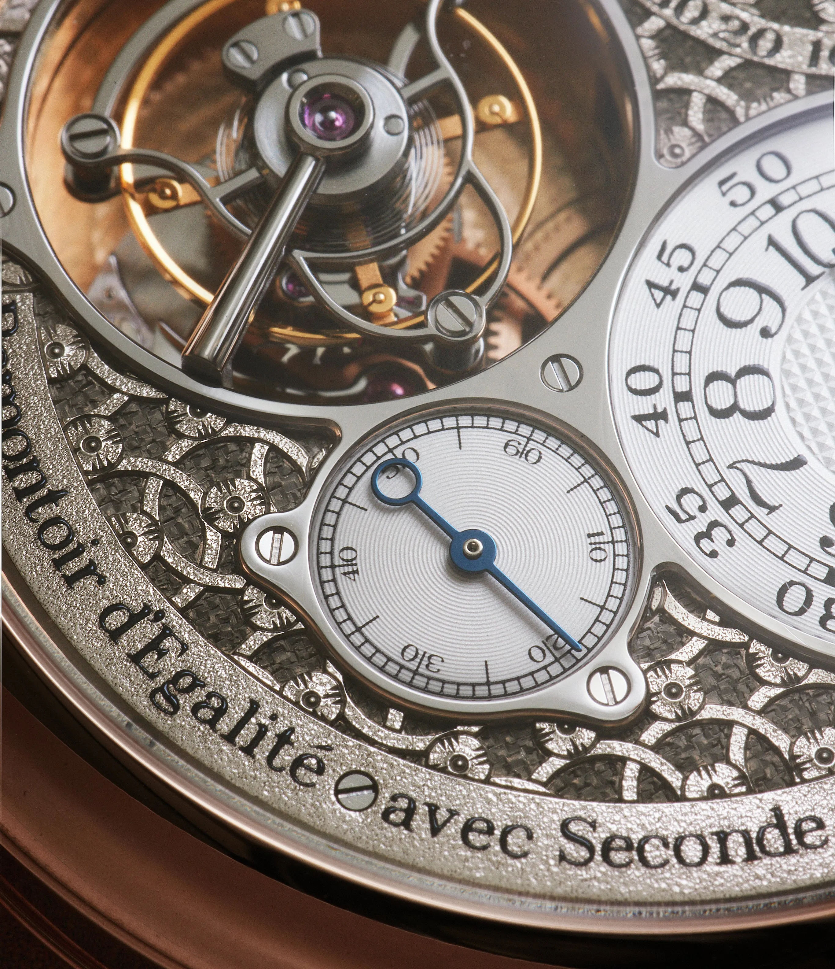 Tourbillon Souverain | Regency dial | Rose Gold